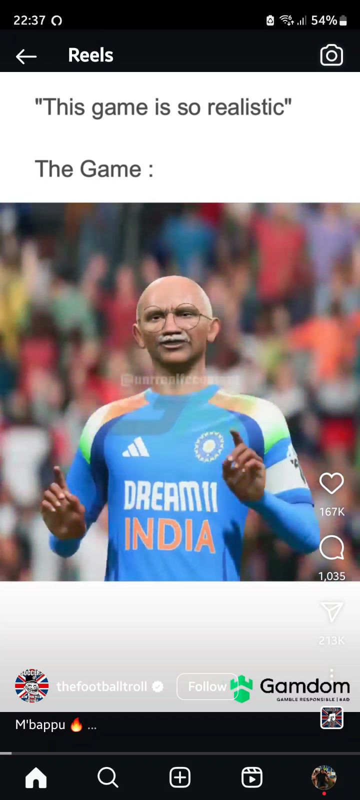 Father of the nation more like Father of football 😂